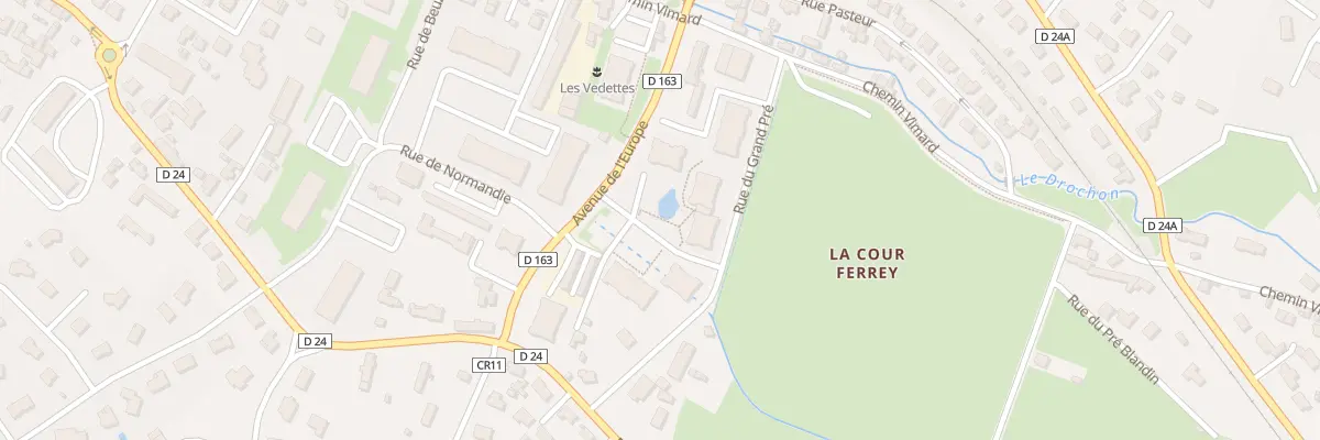 Plan du 14 Rue du Grand Pré à Houlgate
