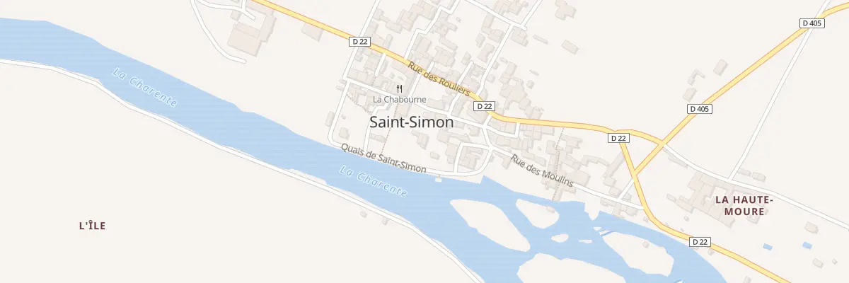 Plan du 4 Quai de Saint-simon à Saint-Simon