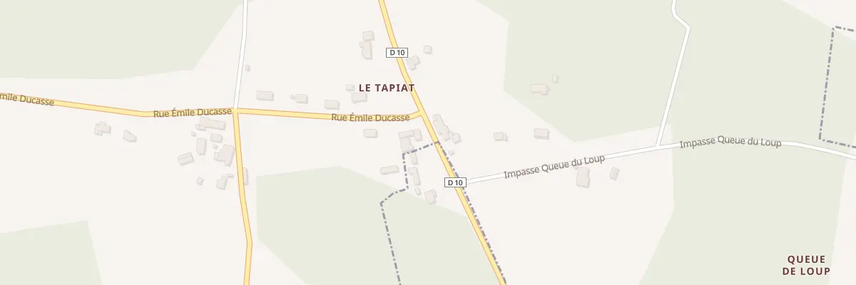 Plan du 5003 Le Tapiat Ouest à Cauvignac