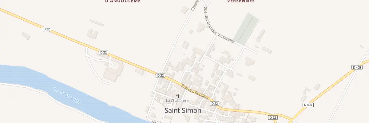 Plan du 3 Rue des Jardins à Saint-Simon