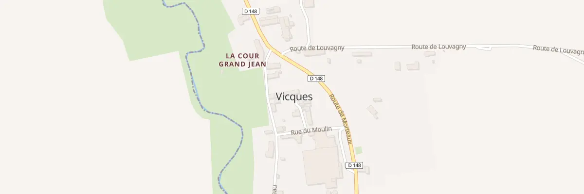 Plan du 3 Che de l’Abbe Corday à Vicques
