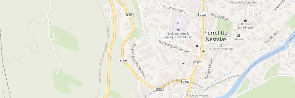 Plan du 4 Rue Alexandre Dumas à Pierrefitte-Nestalas