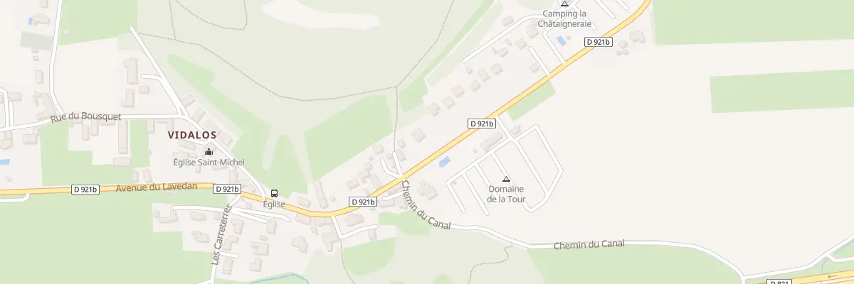 Plan du 64 Av du Lavedan à Orleix