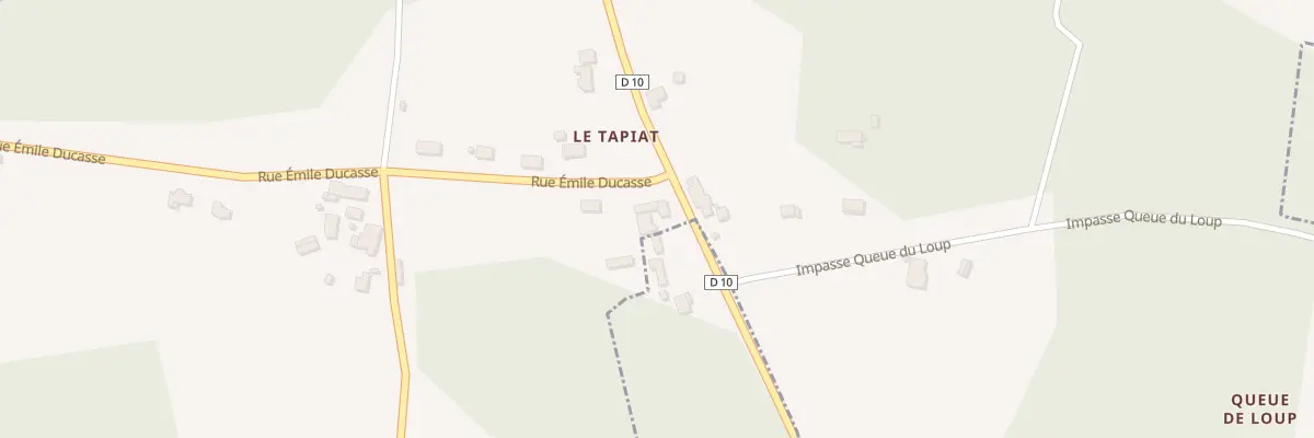 Plan du 29 Le Tapiat Ouest à Cauvignac