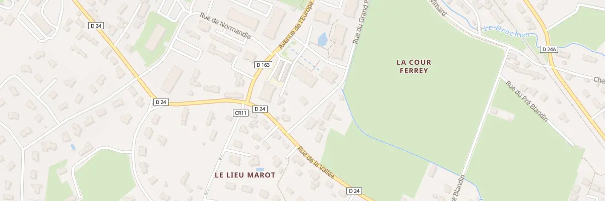 Plan du 16 Rue du Grand Pré à Houlgate