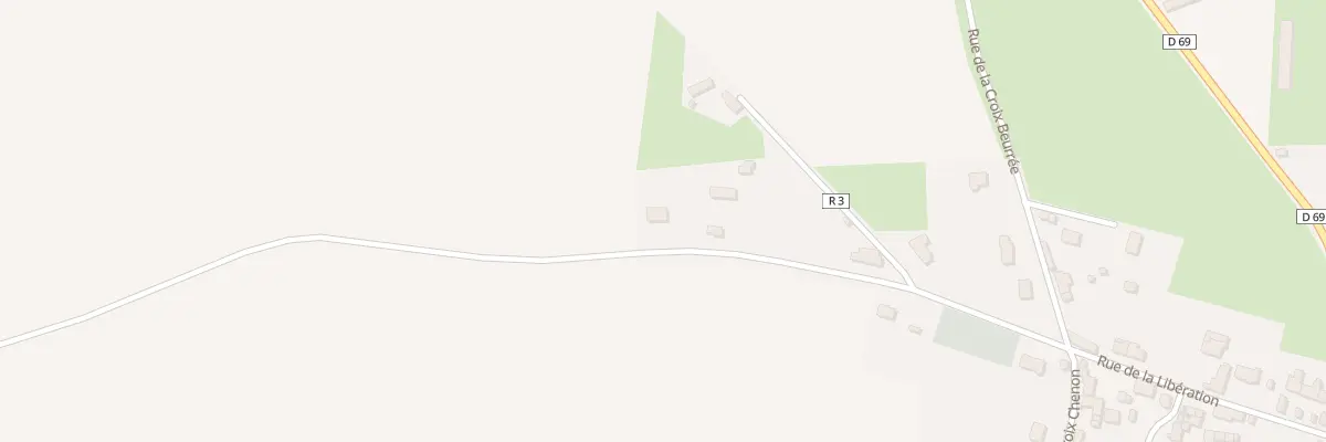 Plan du 38 Rue de la Libération à Auvers-sous-Montfaucon