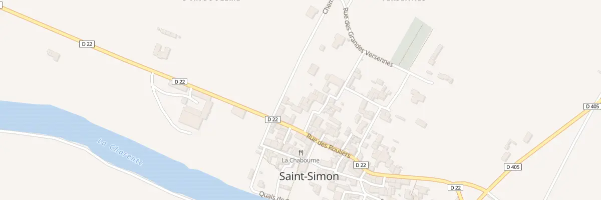 Plan du 6 Che Boutin à Saint-Simon