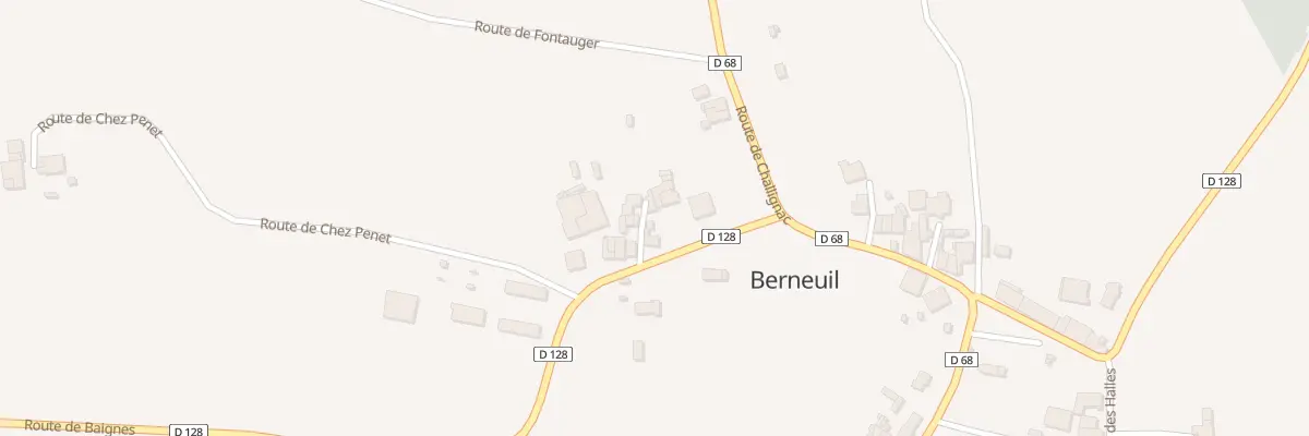 Plan du 36 Rue Chez Marquis à Berneuil