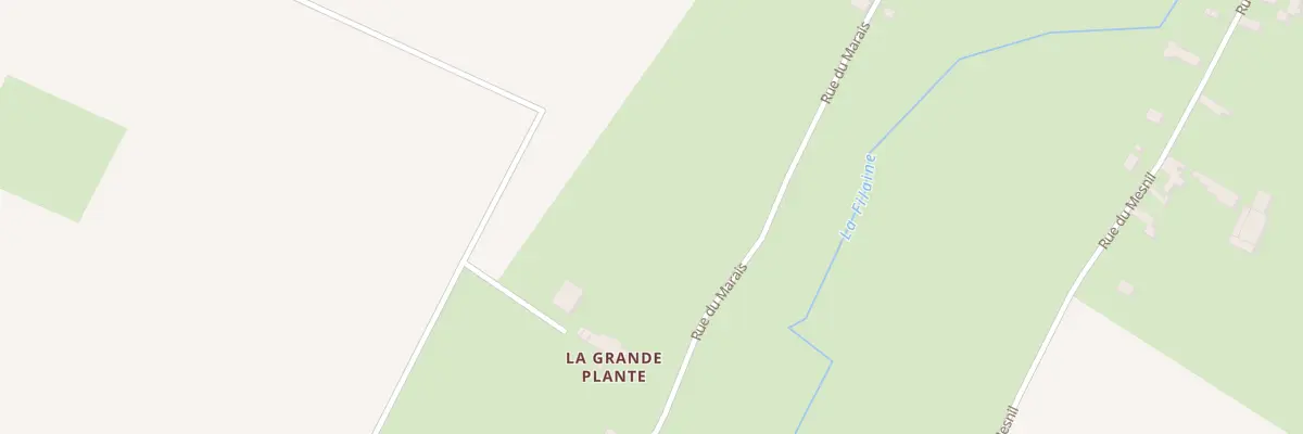 Plan du 5098 La Grande Plante à Fourches