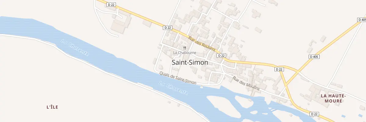 Plan du 1 Ven Rippe Cul à Saint-Simon