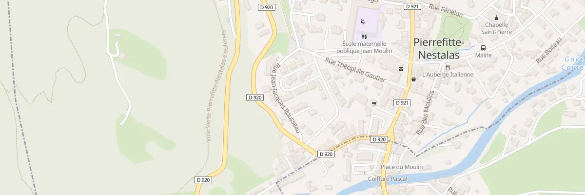 Plan du 9 Rue Alexandre Dumas à Pierrefitte-Nestalas