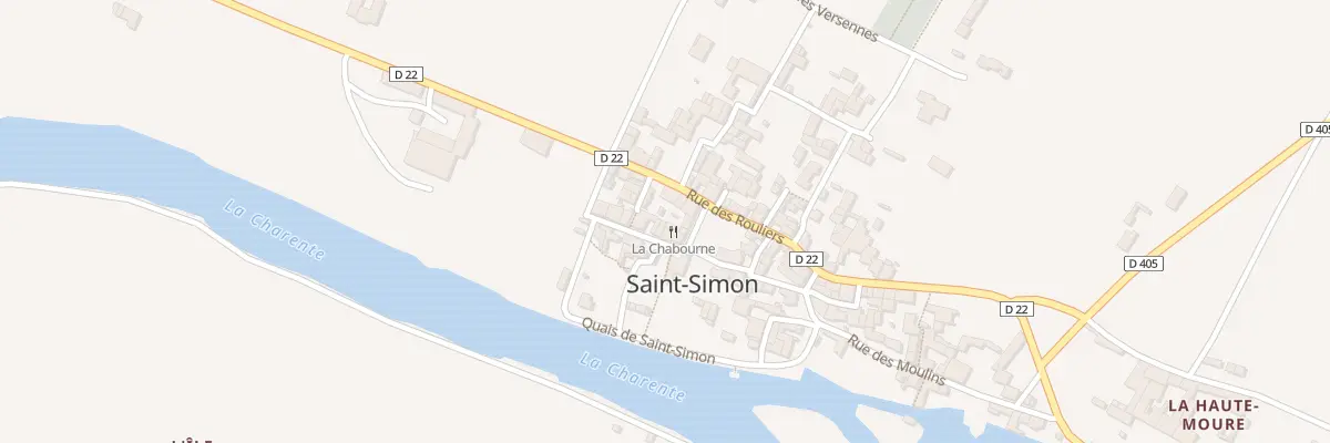 Plan du 10 Rue des Gabarriers à Saint-Simon
