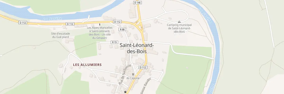 Plan du 22 Rue des Alpes Mancelles à Saint-Léonard-des-Bois