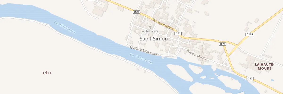 Plan du 8 Quai de Saint-simon à Saint-Simon