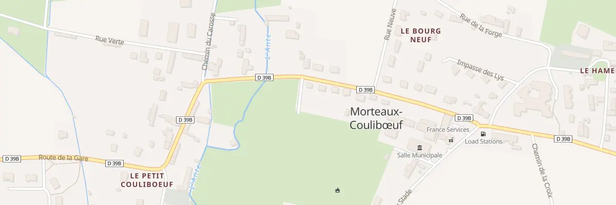 Plan du 5093 Le Perrey à Morteaux-Coulibœuf