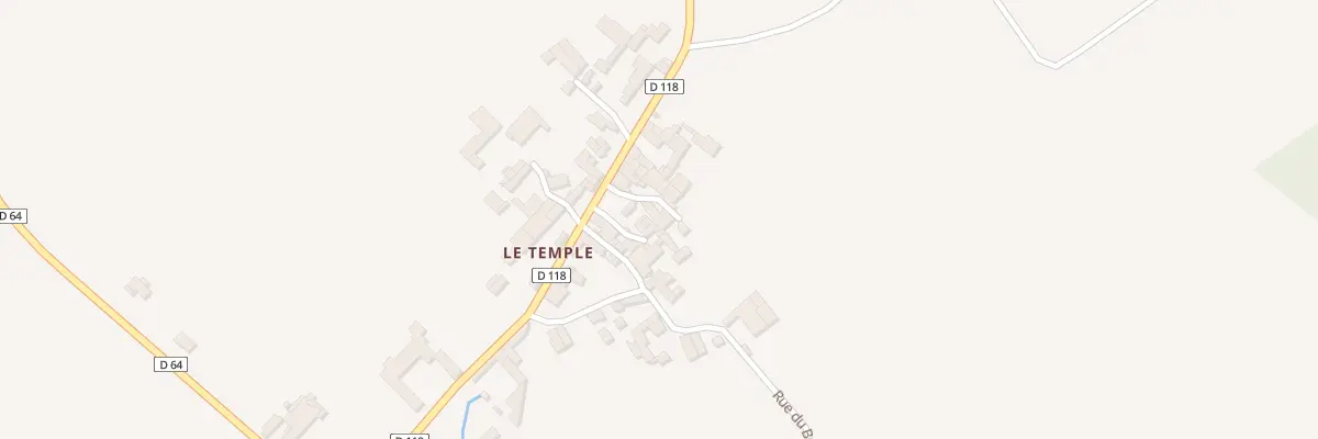 Plan du 5565 Le Temple à Rouillac