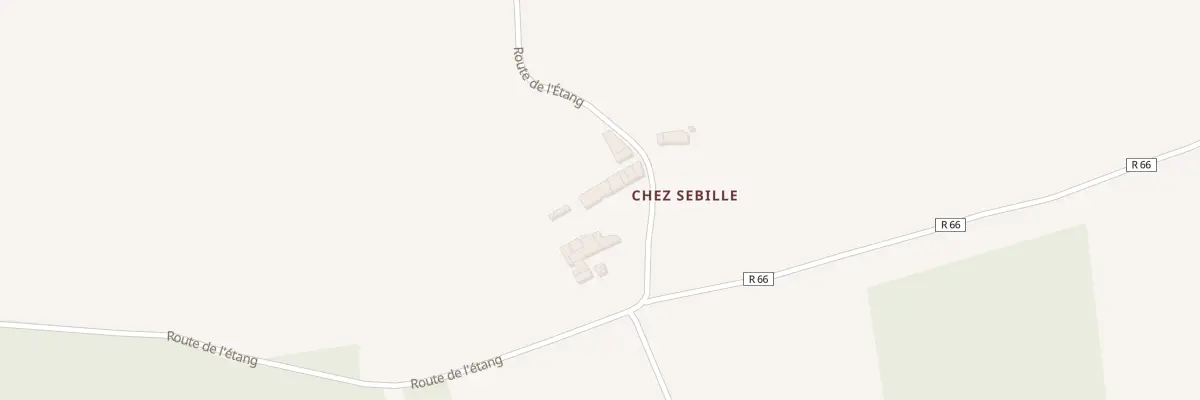Plan du 5102 Chez Rocher à Saint-Bonnet