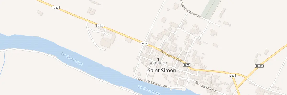 Plan du 5046 Rue des Charpentiers à Saint-Simon