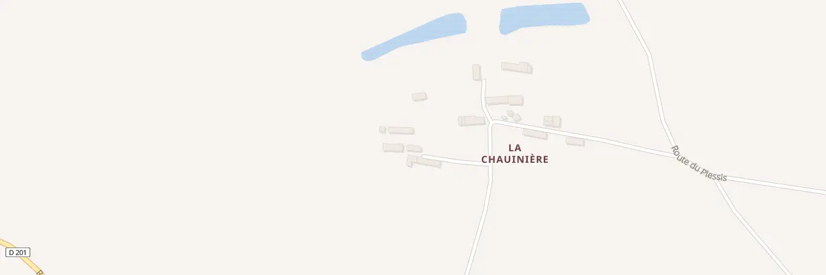 Plan du 9001 La Chauviniere à Gandelain