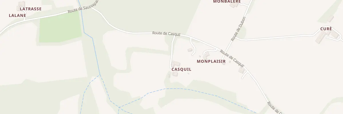 Plan du 5124 Casquil à Panjas
