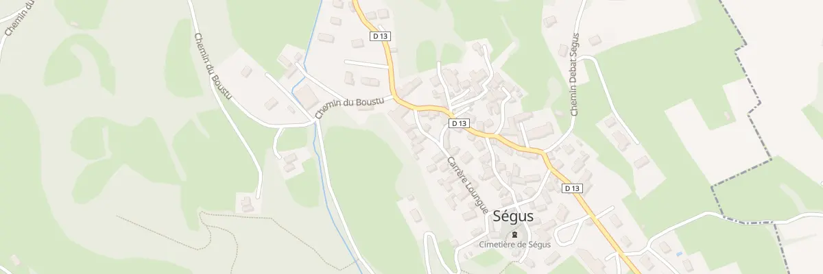 Plan du 4 Rue Carrère Loungue à Ségus