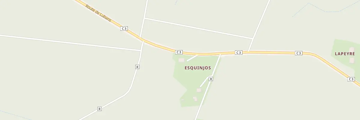 Plan du 69 Esquinjos à Allons