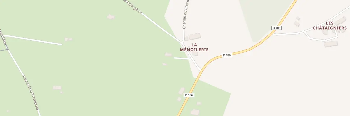 Plan du 51 Rte des Ribergères à Longué-Jumelles