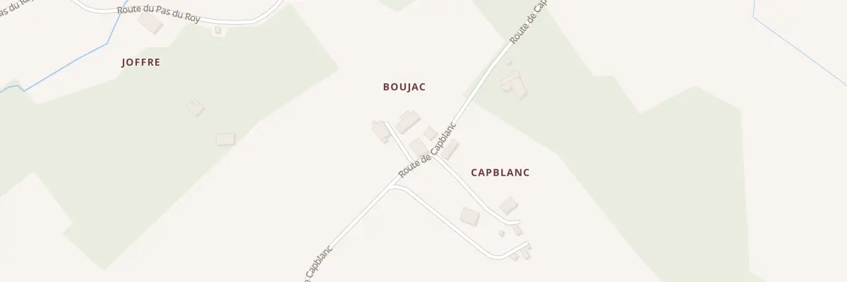 Plan du 2 Boujac à Mérignas