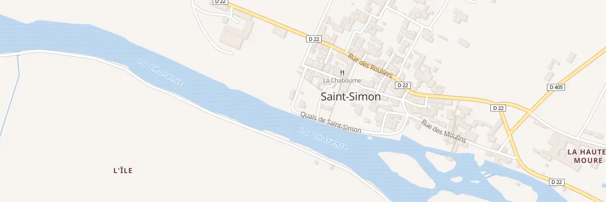 Plan du 12 Quai de Saint-simon à Saint-Simon