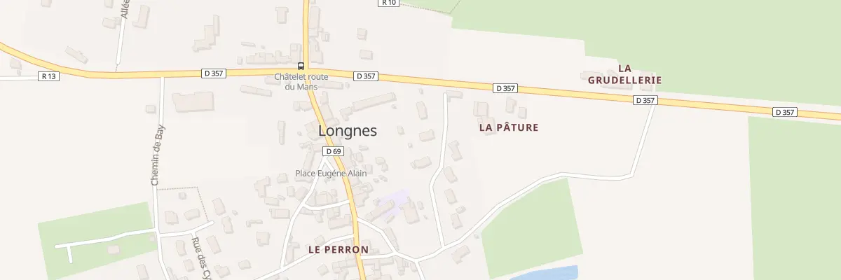 Plan du 6 Lot la Cour des Pommiers à Longnes