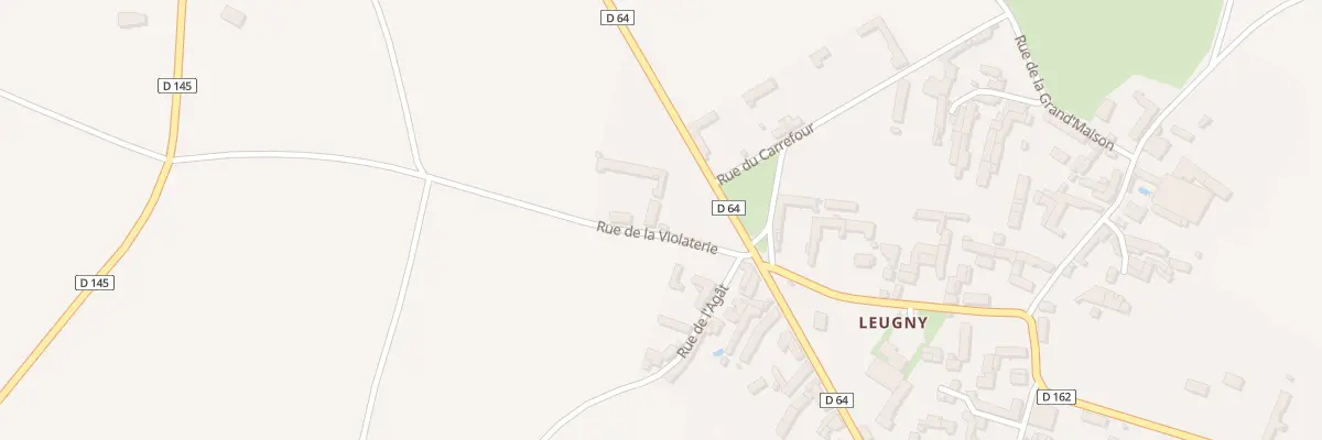 Plan du 6 Rue de la Violaterie à Plaine-et-Vallées