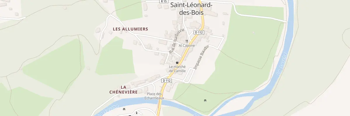 Plan du 1 Rue du Tresor à Saint-Léonard-des-Bois
