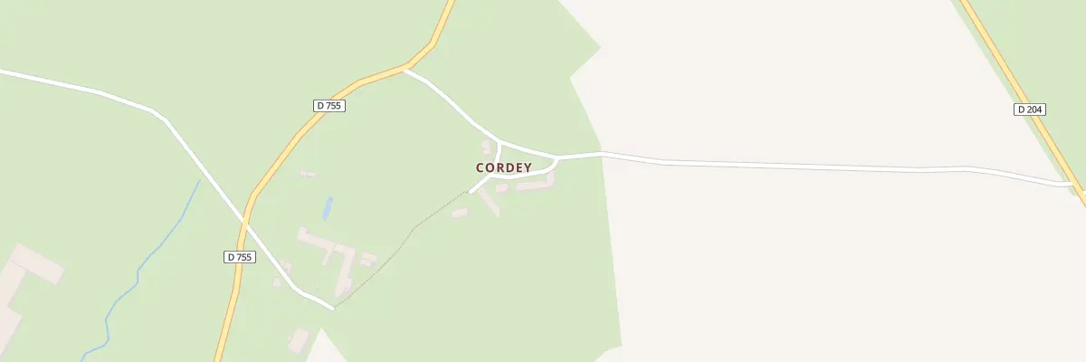 Plan du 208 Cordey à Boucé
