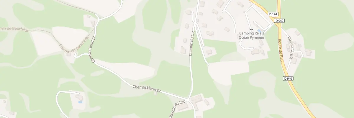 Plan du 22 Che du Lac à Poueyferré