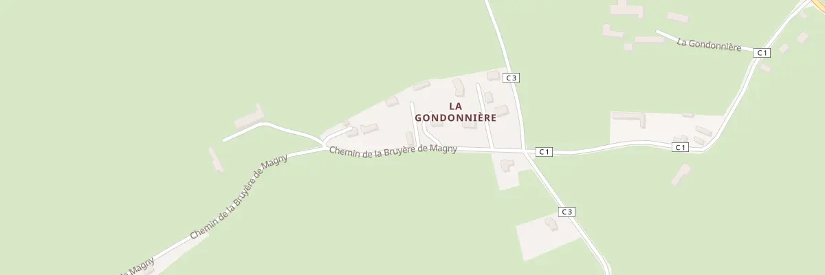 Plan du 5065 Che de la Bruyère de Magny à Mézidon Vallée d’Auge