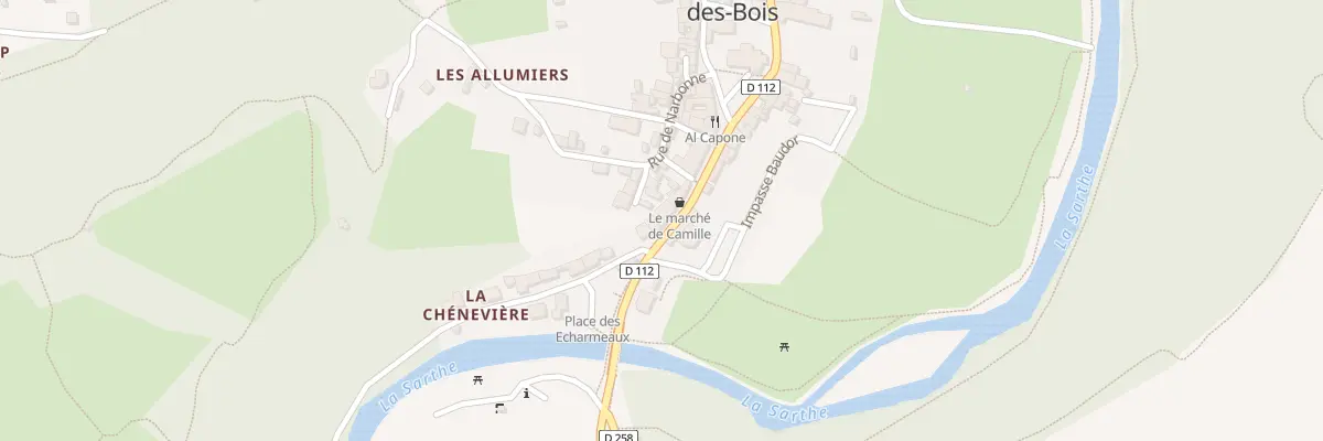 Plan du 8 Rue des Alpes Mancelles à Saint-Léonard-des-Bois