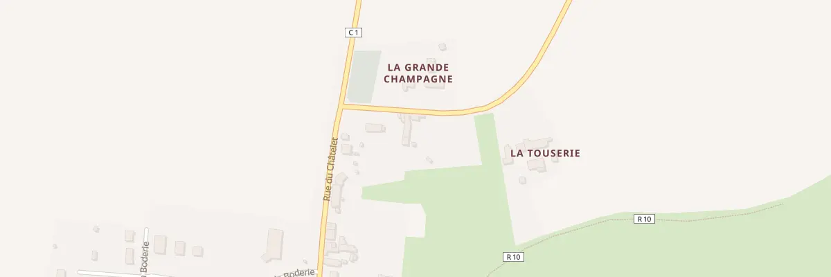 Plan du 5005 La Groie à Longnes