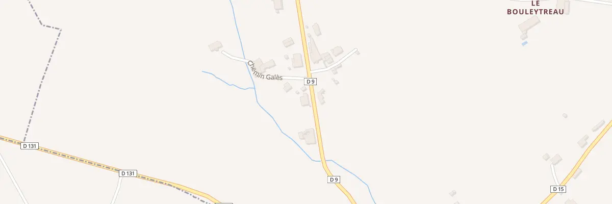 Plan du 4 Gales à Camiran