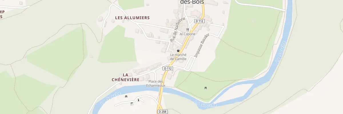Plan du 6 Rue des Alpes Mancelles à Saint-Léonard-des-Bois