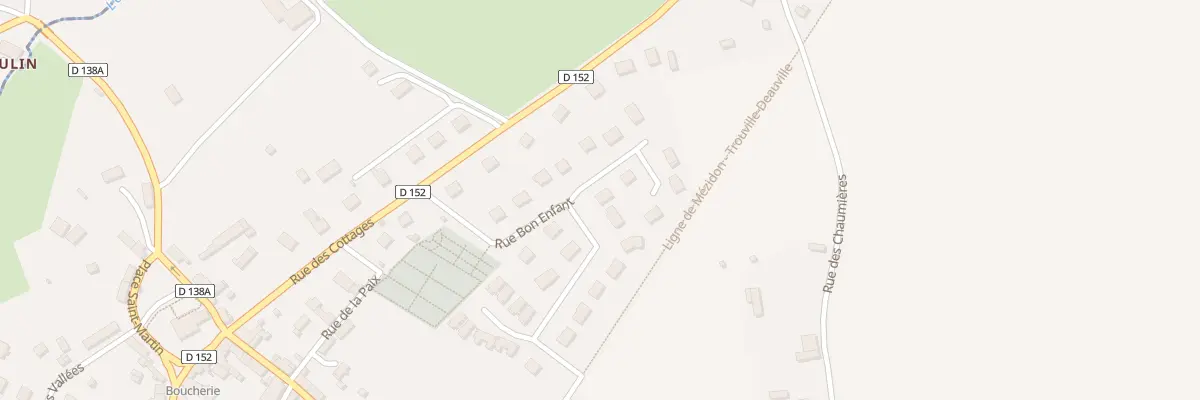 Plan du 4 Rue Bon Enfant à Méry-Bissières-en-Auge