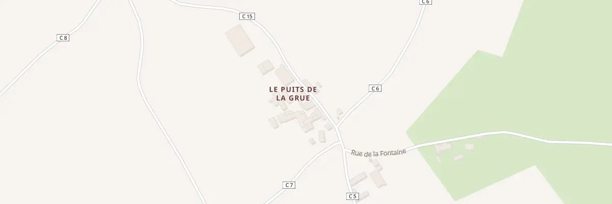 Plan du 6 Rte de Loubille Le Puits de la à Loubigné