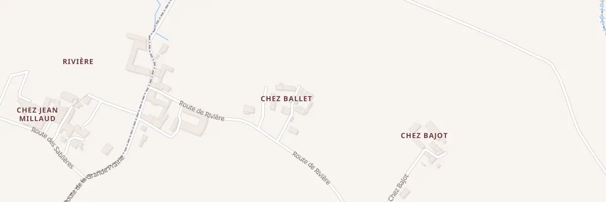 Plan du 6 Imp Chez Ballet à Angeac-Charente