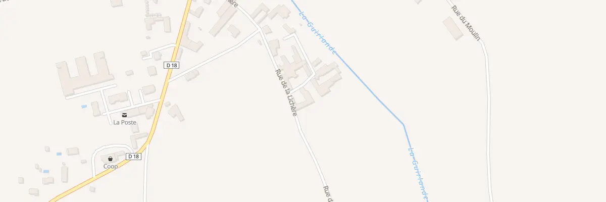 Plan du 6 Rue de la Lichere à Mérignac