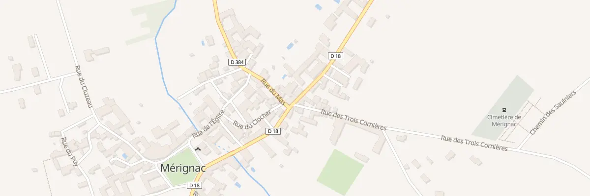 Plan du 11 Rue de l’Angoumois à Mérignac