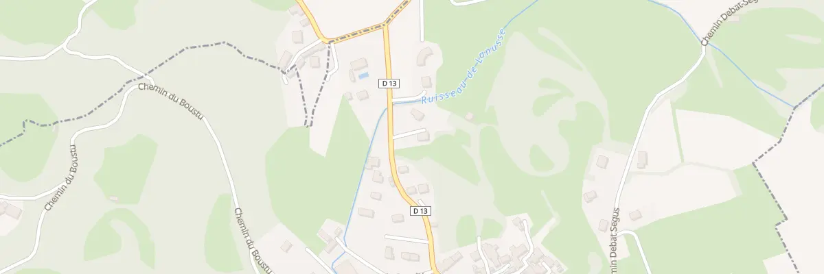 Plan du 9 Rue de Batsurguère à Ségus