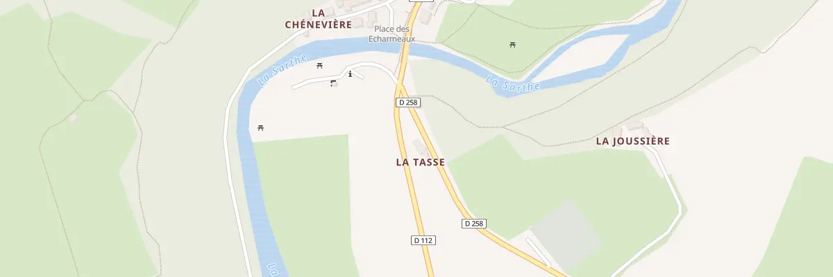 Plan du 1 La Tasse à Saint-Léonard-des-Bois