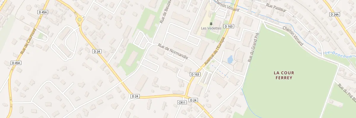 Plan du 1 Rue de Normandie à Houlgate