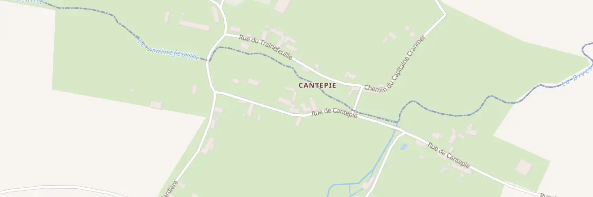 Plan du 7 Rue de Cantepie à Beaumais