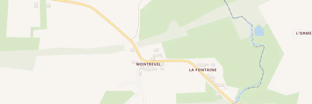 Plan du 3 Ham de Montreuil à Saint-Rémy-de-Sillé