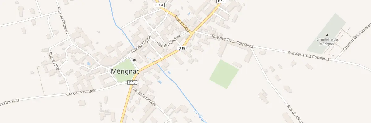 Plan du 8 Rue de l’Angoumois à Mérignac